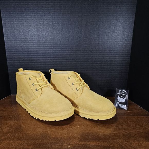 UGG Mens Neumel Suede Ankle Chukka Boot - Size 11 - 3236 - Corn - Fur Lined main image 7